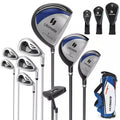 Men's 9-Piece Complete Golf Club Set - Driver, Fairway Wood, Hybrid & Irons