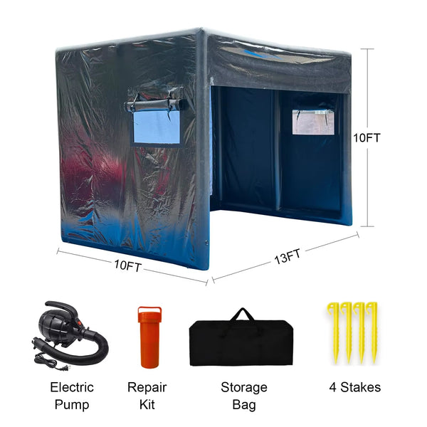 13 Ft Inflatable Golf Simulator Enclosure with Projection Screen – Indoor & Outdoor