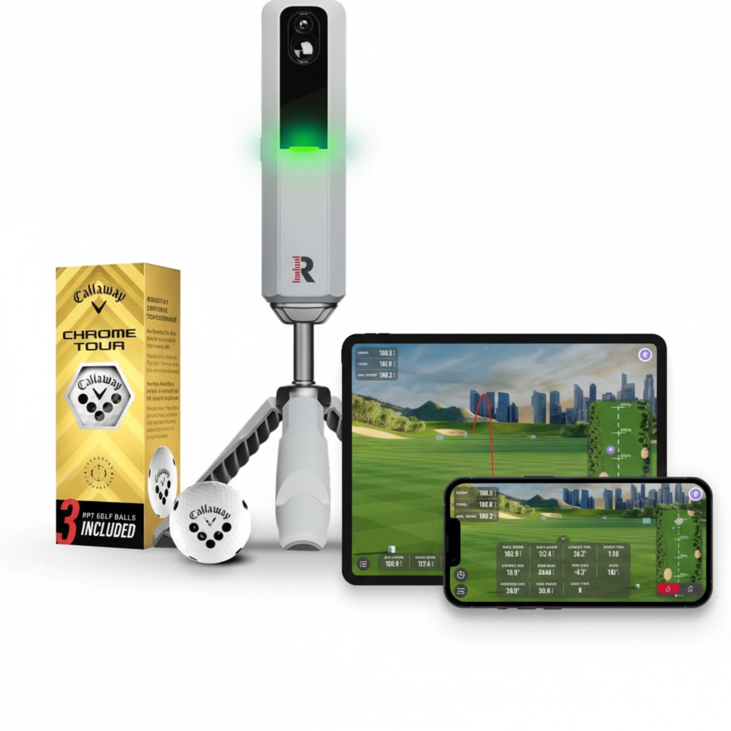 Rapsodo MLM2PRO Mobile Launch Monitor & Golf Simulator – Grey