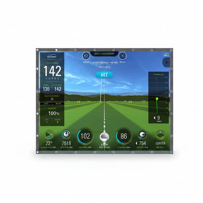 HD Golf Simulator Impact Screen – Double-Layer, Noise-Reducing, 4 Sizes