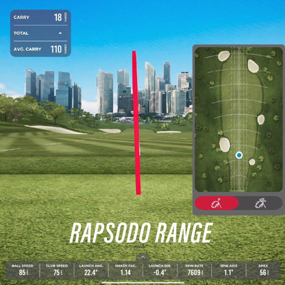 Rapsodo MLM2PRO Mobile Launch Monitor & Golf Simulator – Grey